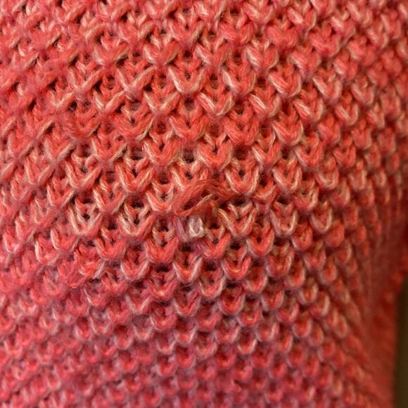 Perfect Pullover Women’s Medium Crochet Long Sleeve Sweater Crewneck - Picture 4 of 9